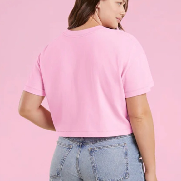 Nuuds Limited Edition Bubblegum Cropped Tee - Picture 2 of 5